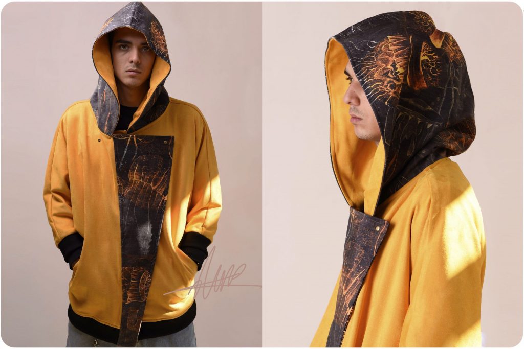 Art/maral mahlouji/maral mahlouji design/clothes/limited edition/street style/jelly fish/yellow clothes/fashion design/new fashion